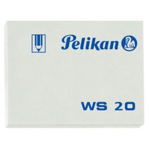 GOMA PELIKAN WS20 BLANCA CAJA CON 20 PIEZAS